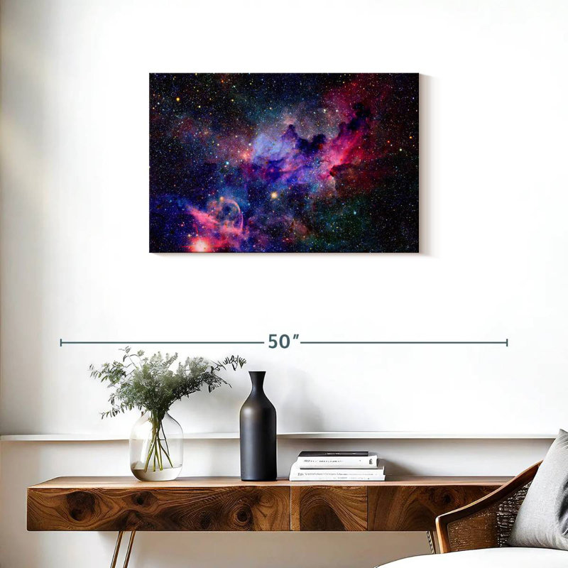 Oberle Galaxy Space Nebula, 20" H x 30" W