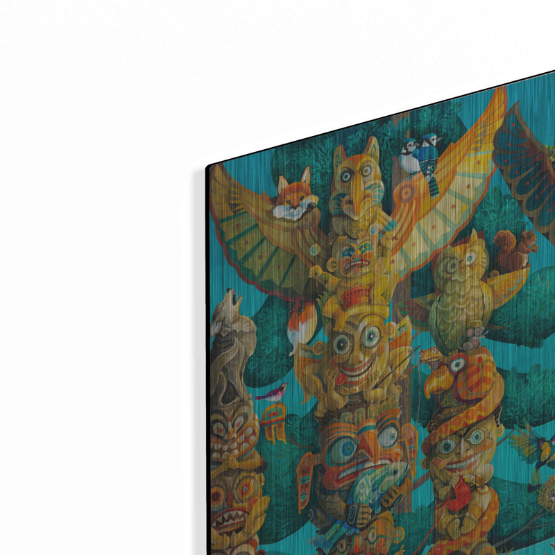 «Whimsy Poles» par David Galchutt, H 16 po x l 12 po