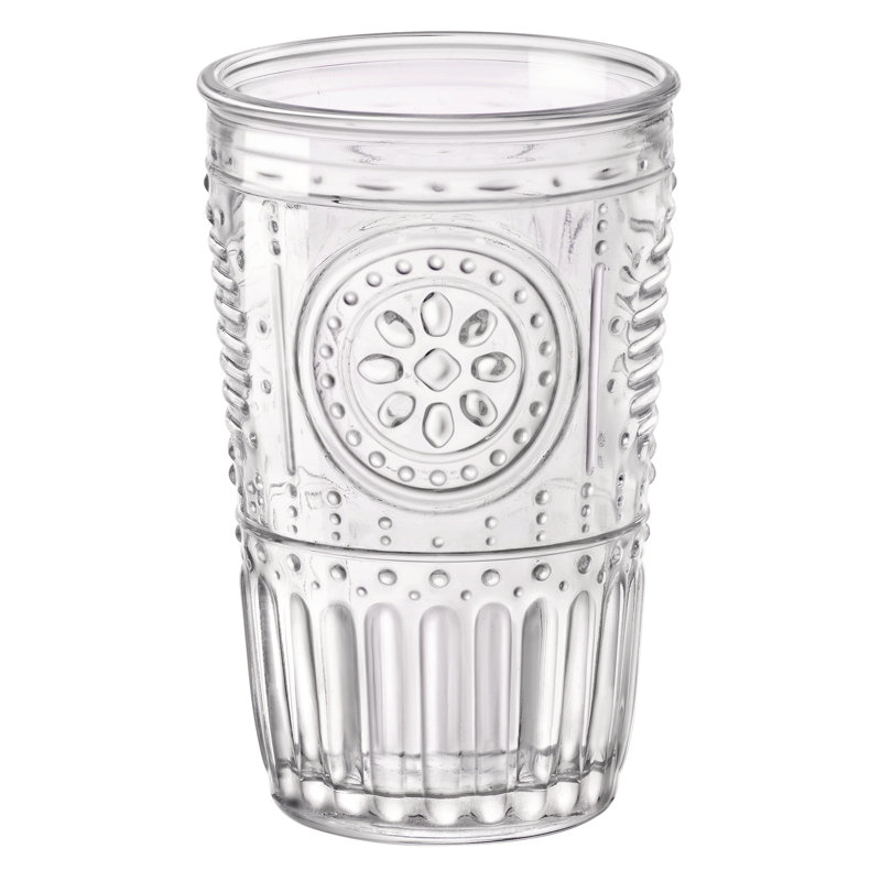 Romantic Cooler Drinking Glasses, 11.5 Oz., Clear