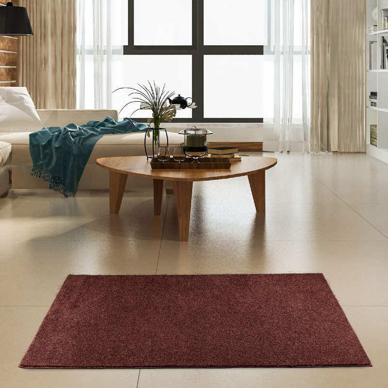 Ensemble de tapis intérieur / extérieur en polyester touffeté à la machine Nele, Ovale 2 pi x 4 pi