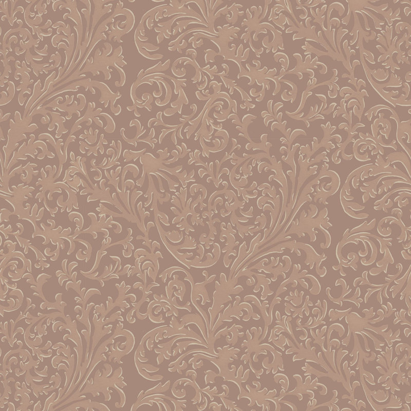 Florentine Vine - Wallpaper, Red, Non-pasted