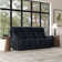 Panorama Reclining Sofa With Console, Power Headrests & Lumbar