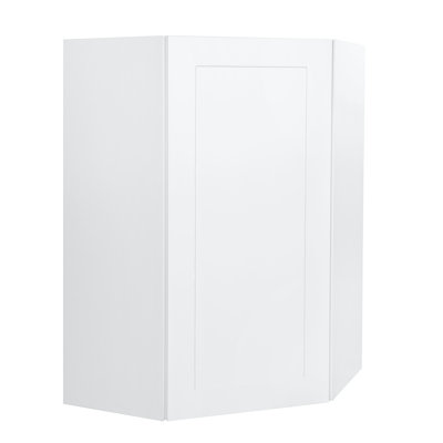 Quick Assemble Modern Style With Soft Close, Shaker Wall Corner Kitchen Cabinet -  Cambridge, SA-WUC2436-SW