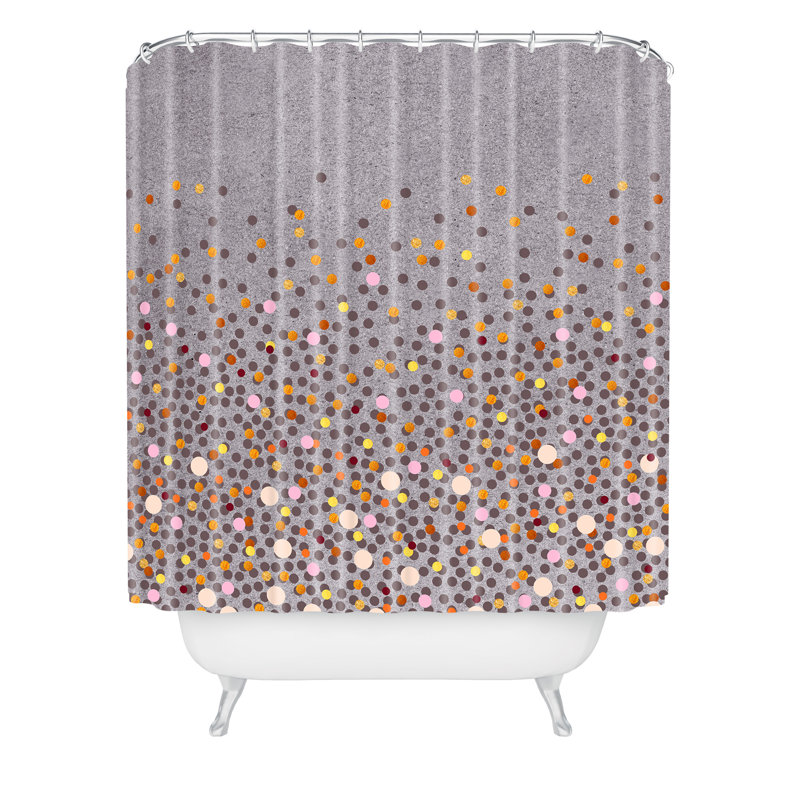 Rideau de douche simple iveta abolina splash