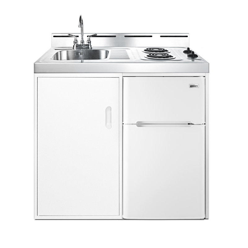 All-In-One Combo Kitchens 2.92 cu. ft. Freestanding Mini Fridge with Freezer