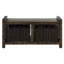 Banc de rangement en bois arnold