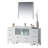 Ensemble de meuble-lavabo simple 60 po avec miroir Mance-24551129