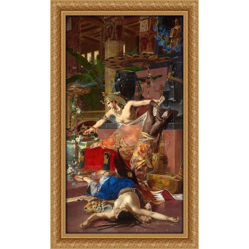 Cleopatra (1883), 32" H x 19" W
