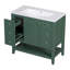 Meuble-lavabo avec lavabo, meuble-lavabo avec trois tiroirs, meuble-lavabo pour l'organisation-975457855