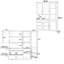 Buffet autoportant traditionnel avec rehausse 63,3 x 17,8 x 78,3 pouces-864436412