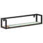 Tablette flottante en bois massif 2 pièces-890583879-890583901