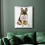 «Love and German Shepherd», toile encadrée de qualité supérieure - prête à être accrochée-1827847550-1827847537