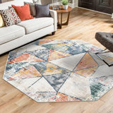 Caparro Geometric Indoor / Outdoor Rug
