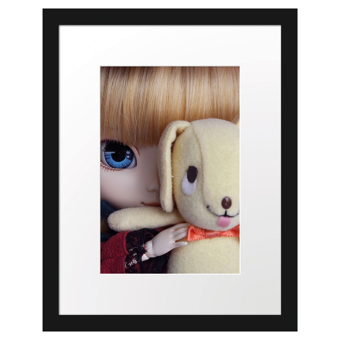 Rotkäppchen Pullip Doll Gerahmte Grafik Kunstdruck Poster