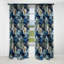 Nautique Allure Paisley Motif IV - Rideau floral - Rideau occultant floral - 1 panneaux-107547260