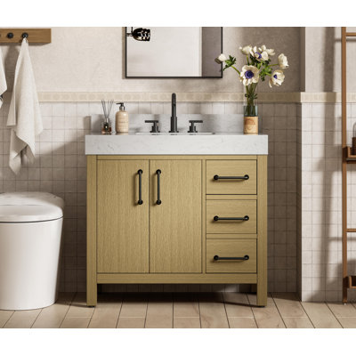 Meuble-lavabo simple 36 po 36 VF60636-BS