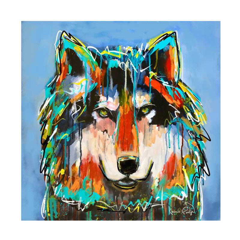 Art sur toile Karrie Evenson, H 14 po x l 14 po