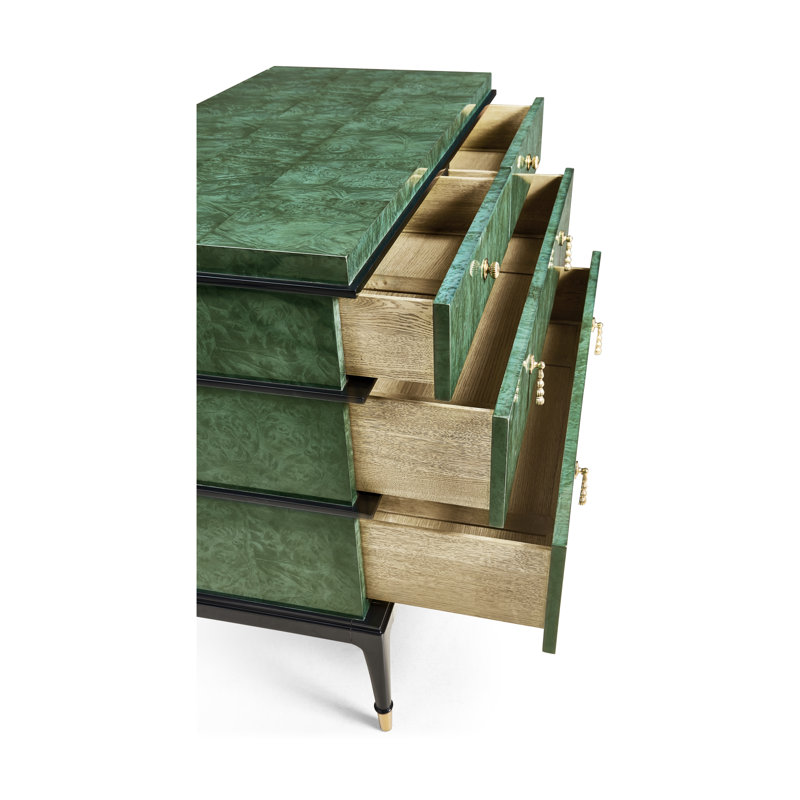 Jacques 4 - Drawer Dresser, Green