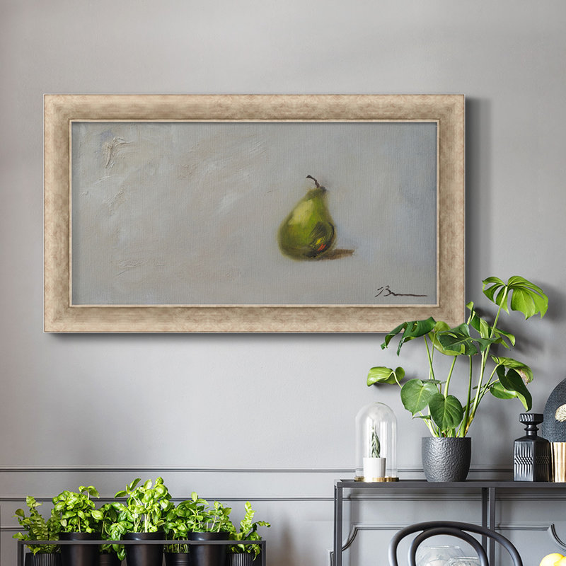 Prickless Pear " Prickless Pear ", 25" H x 45" W x 1.25" D