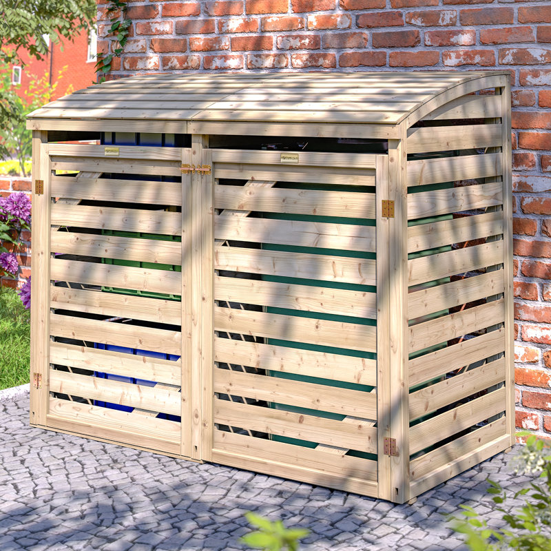 Wooden Single Bin Store