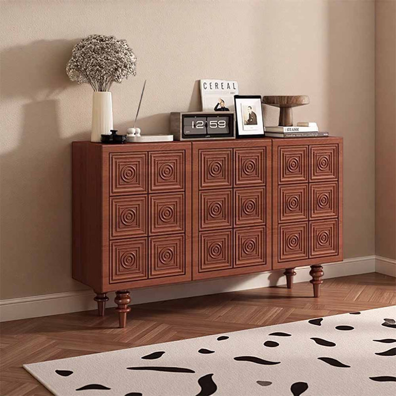 Buffet de 47,24 po de largeur, Brun