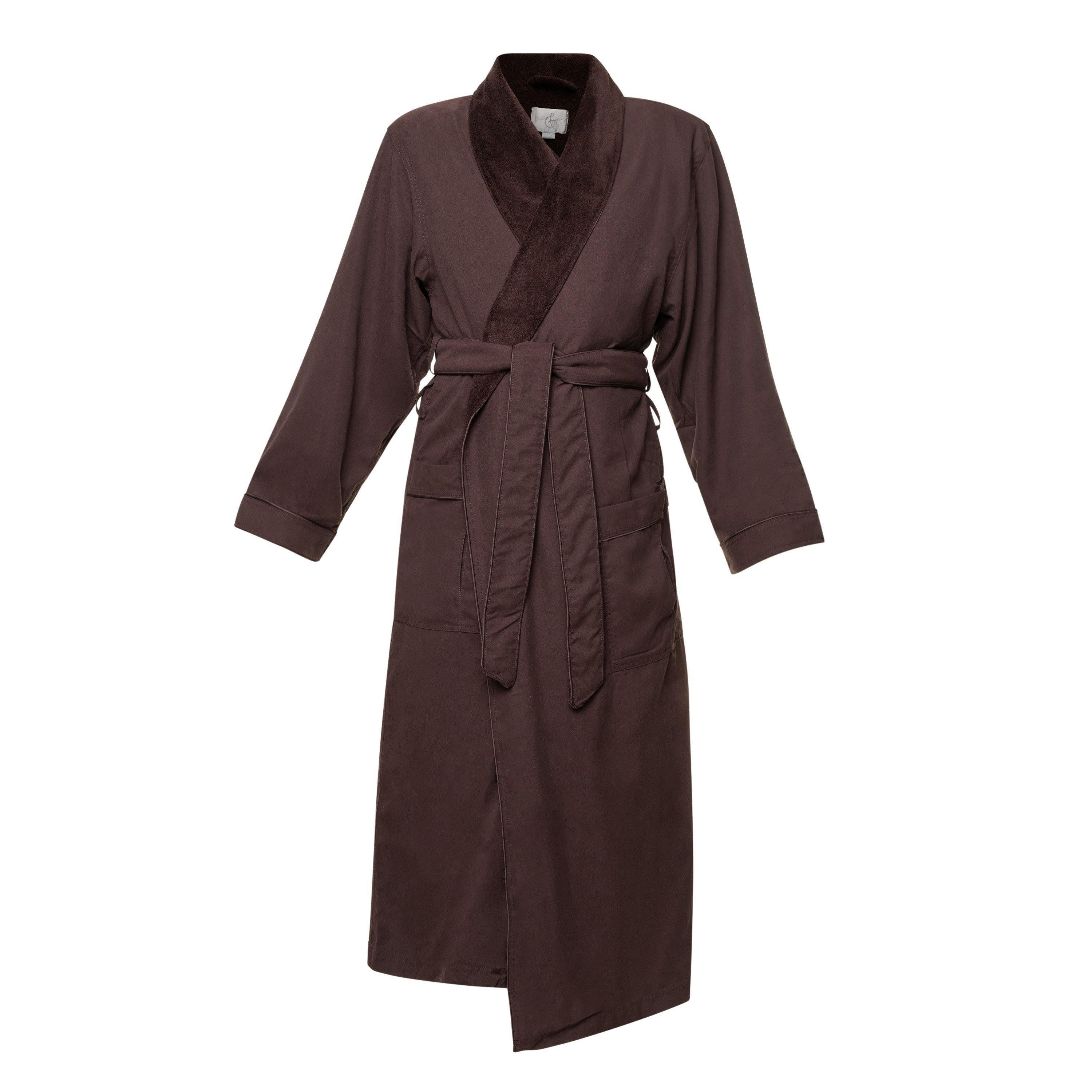 Metricon Robe Latitude Run® Microfiber Plush Robe With Minx Lining | Style: MPR3000 ...