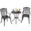 Ensemble bistro rond en aluminium 23,6 po Balvir-1052640567