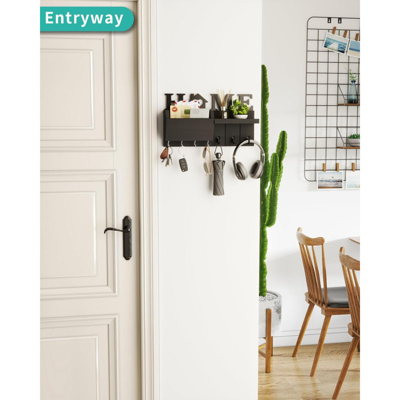 Mikkelson Wall Organizer, Black
