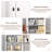 Bashan Barister Storage Bookcase