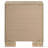Light Oak 2-Drawer Nightstand