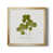 Toile avec cadre or