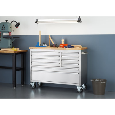 Commode escamotable à 8 tiroirs Yosef