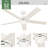 Hunter 52 Inch Erling ENERGY STAR® Ceiling Fan With Lights And Remote-102498248-102498247