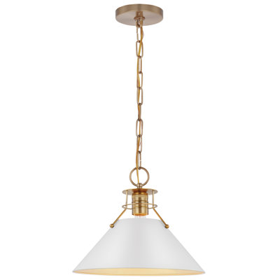Valora 1-Light Dimmable Cone Pendant