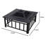 31.9cm x 31.9cm Fire Pit Lid