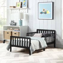 Viv + Rae Hursey Toddler Platforms Bed and Memory Foam Mattress