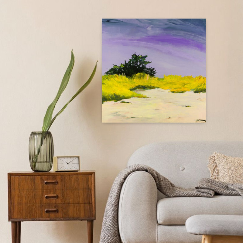 Paysage naturel abstrait toujours changeant, art naturel, H 24 po x l 24 po