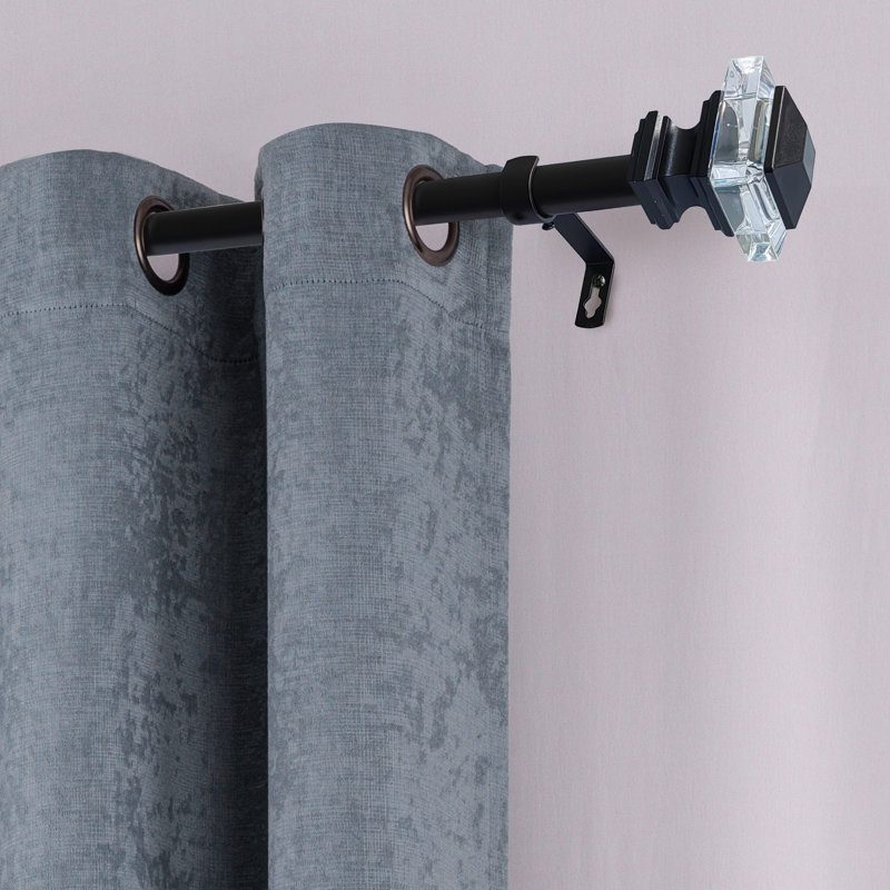 Marlo 1" Curtain Rods Bronze, 48" - 86"