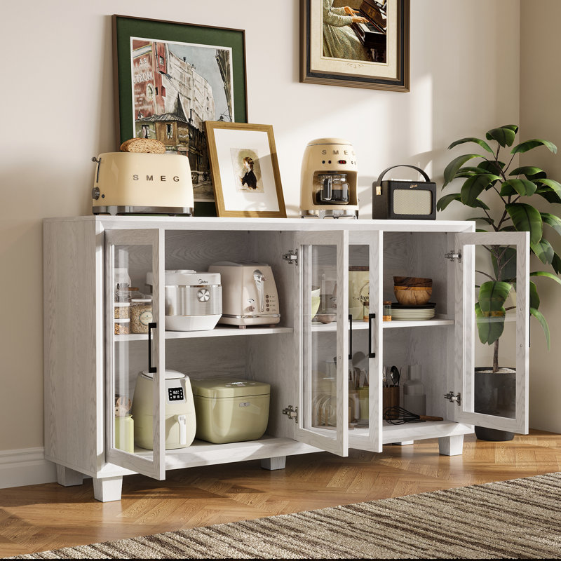 Buffet 60,5 po, Blanc
