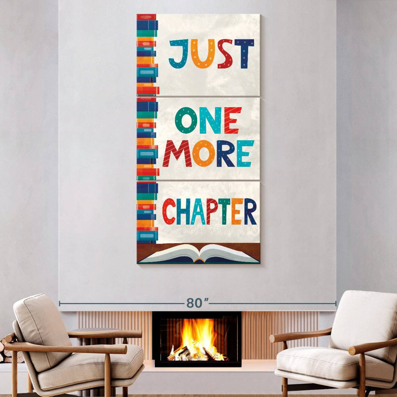 One More Chapter, 80" H x 39" W