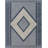 Bradli Rectangle Machine Woven Polypropylene Area Rug in Blue-70927694