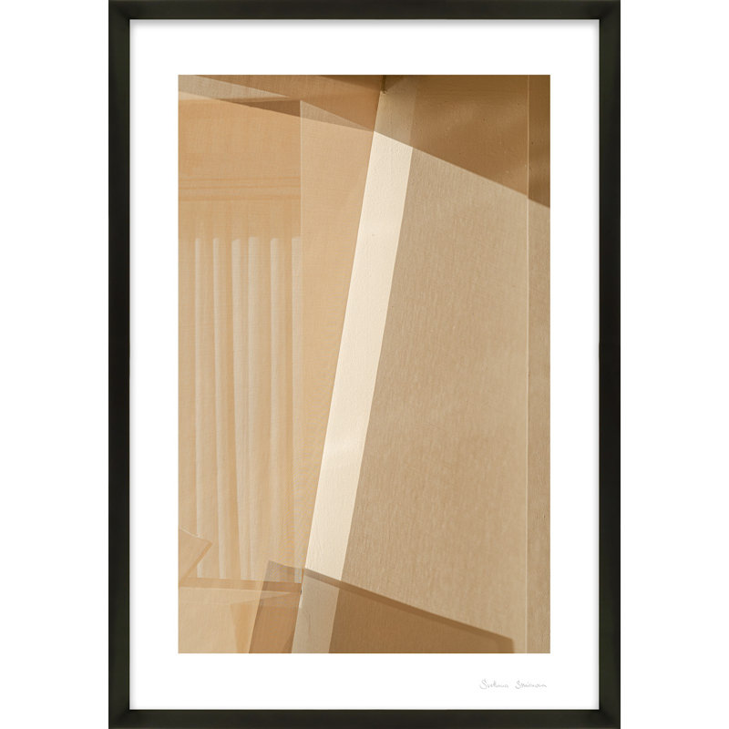 In Sun Shade Print by Svetlana Smirnova, Black Framed, 20" H x 14" W x 1.25" D
