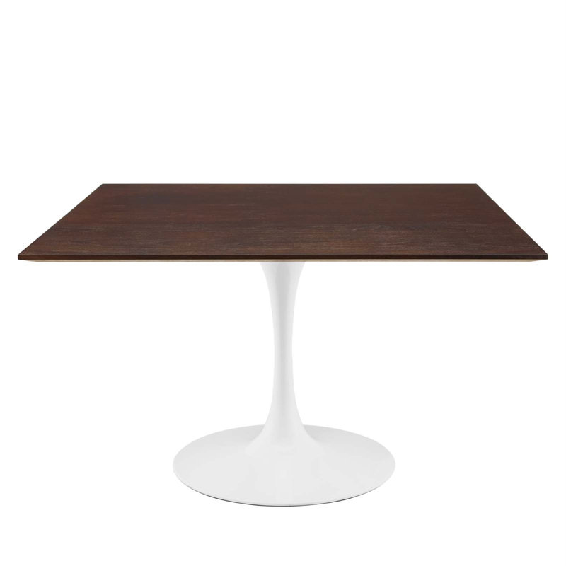 Lippa 47" Square Dining Table, Cherry Walnut