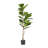 Achilles 58.93'' Faux Fiddle Leaf Fig Tree in Pot-368691915