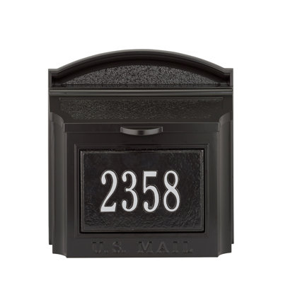 Locking Wall Mounted Mailbox