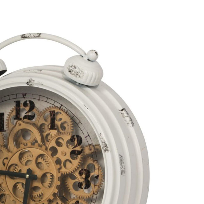 Horloge de table en métal
