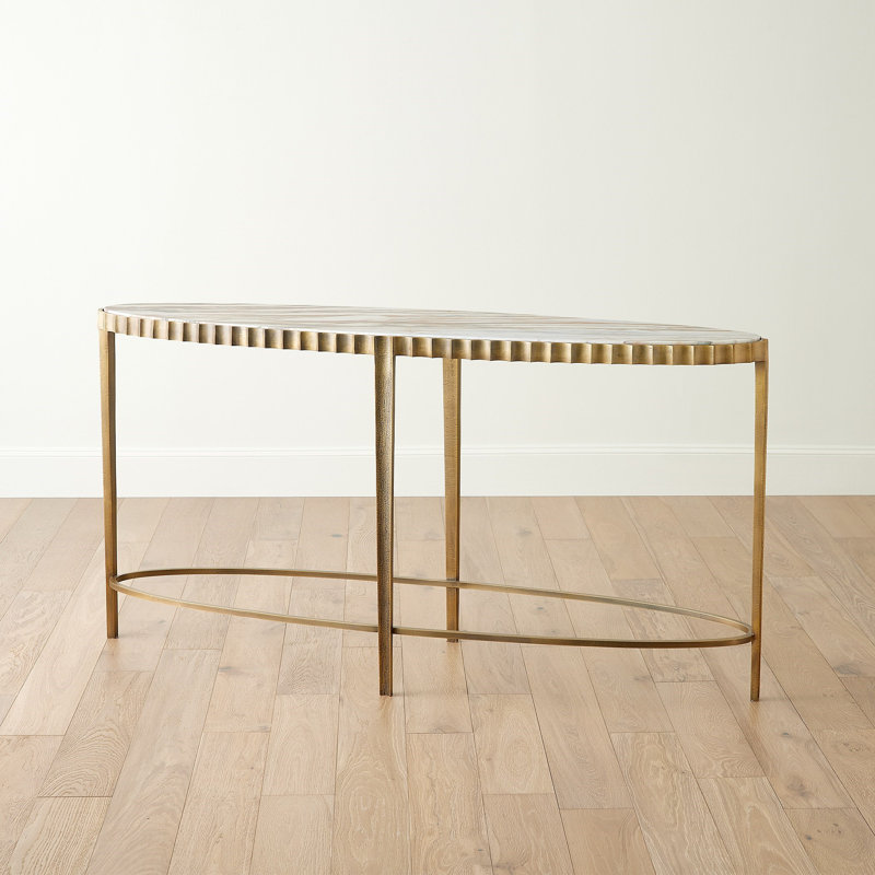 67'' W Marble Console Table