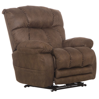 Arees Power Lay Flat Recliner with Extra Extension by Lark Manor