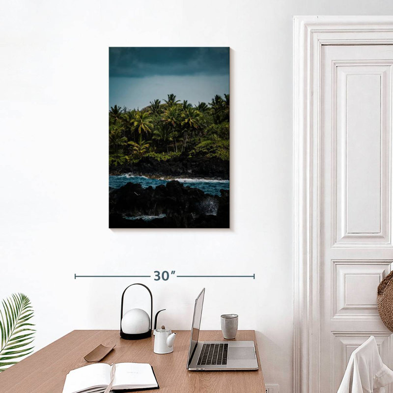 Aime Palms By The Sea, 30" H x 20" W