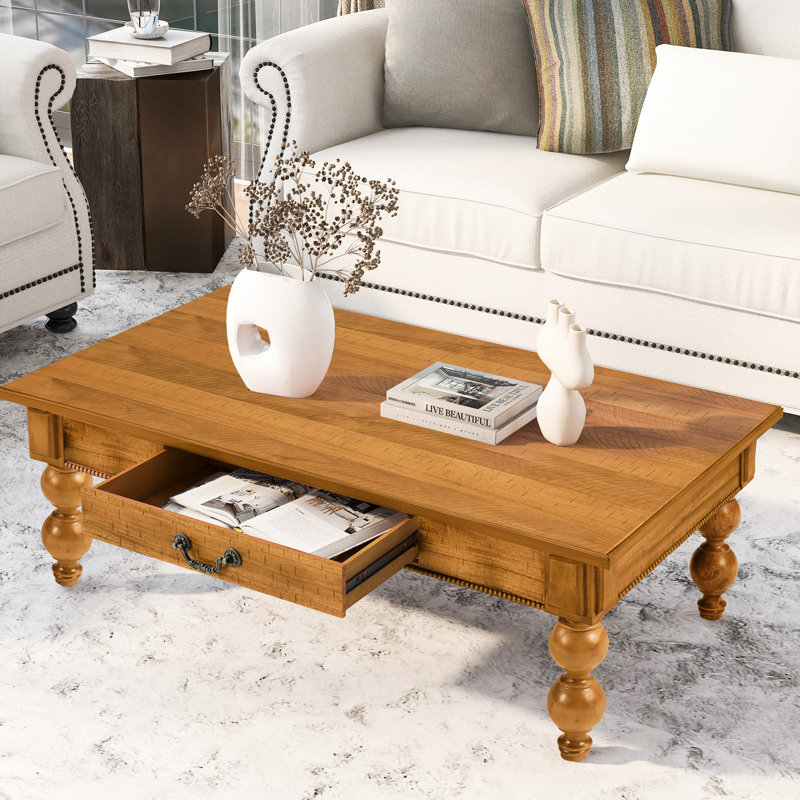 Ensemble de tables basses en bois